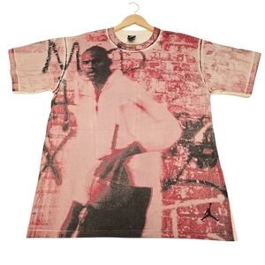 VTG Air Jordan Mad Max All Over Print T-Shirt, Michael Jordan Playground Mens XL